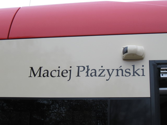 Plazynski patronem tramwaju_07