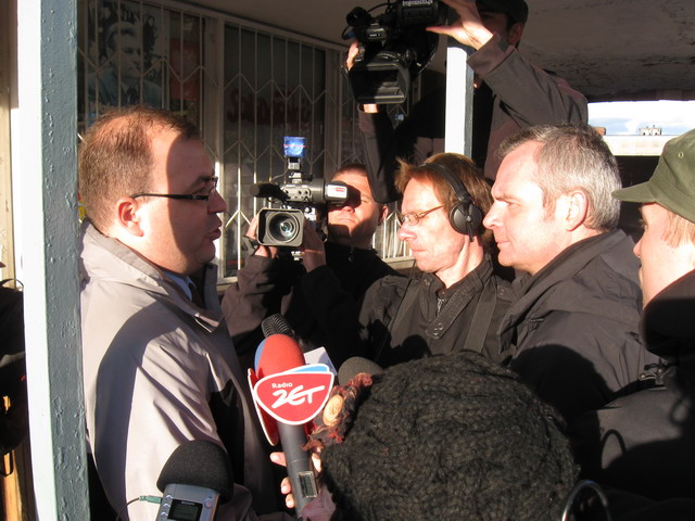 Happening pod brama Stoczni_12