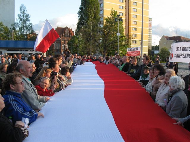 Happening pod brama Stoczni_28