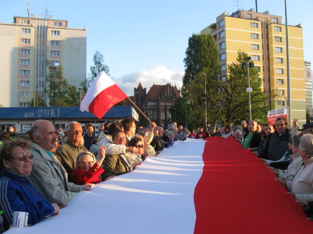 Happening pod brama Stoczni_31