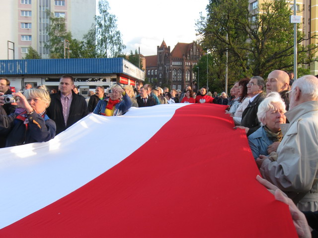 Happening pod brama Stoczni_35