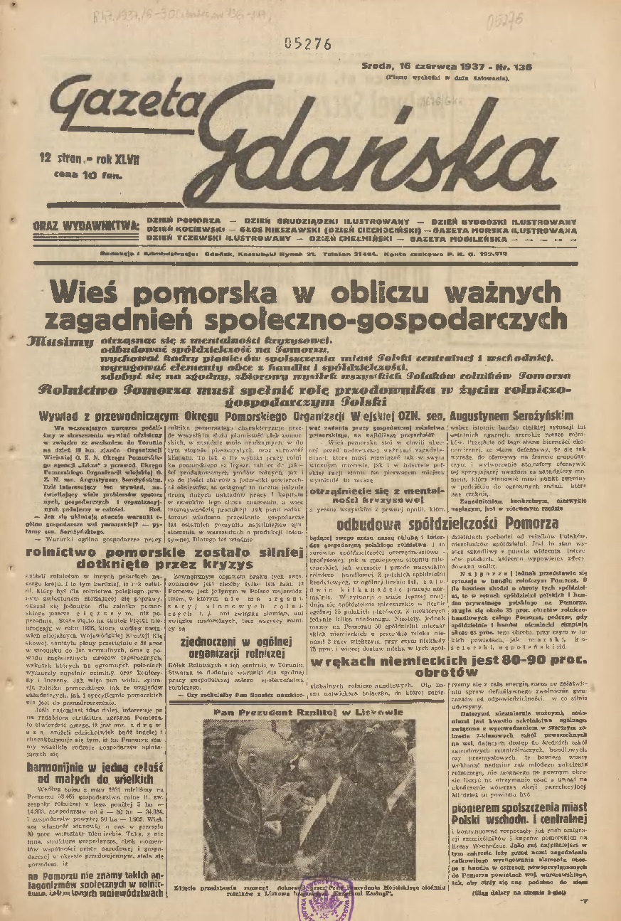 Gazeta Gdańska 1937-136
