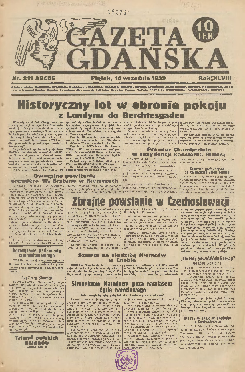 Gazeta Gdańska 1938-211