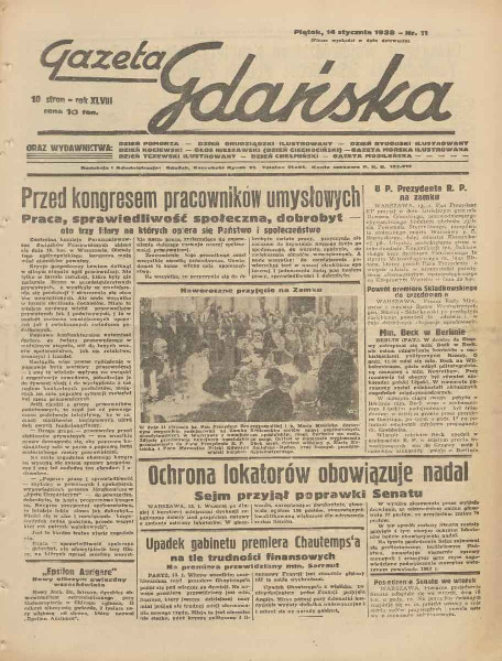 Gazeta Gdańska 1938-11