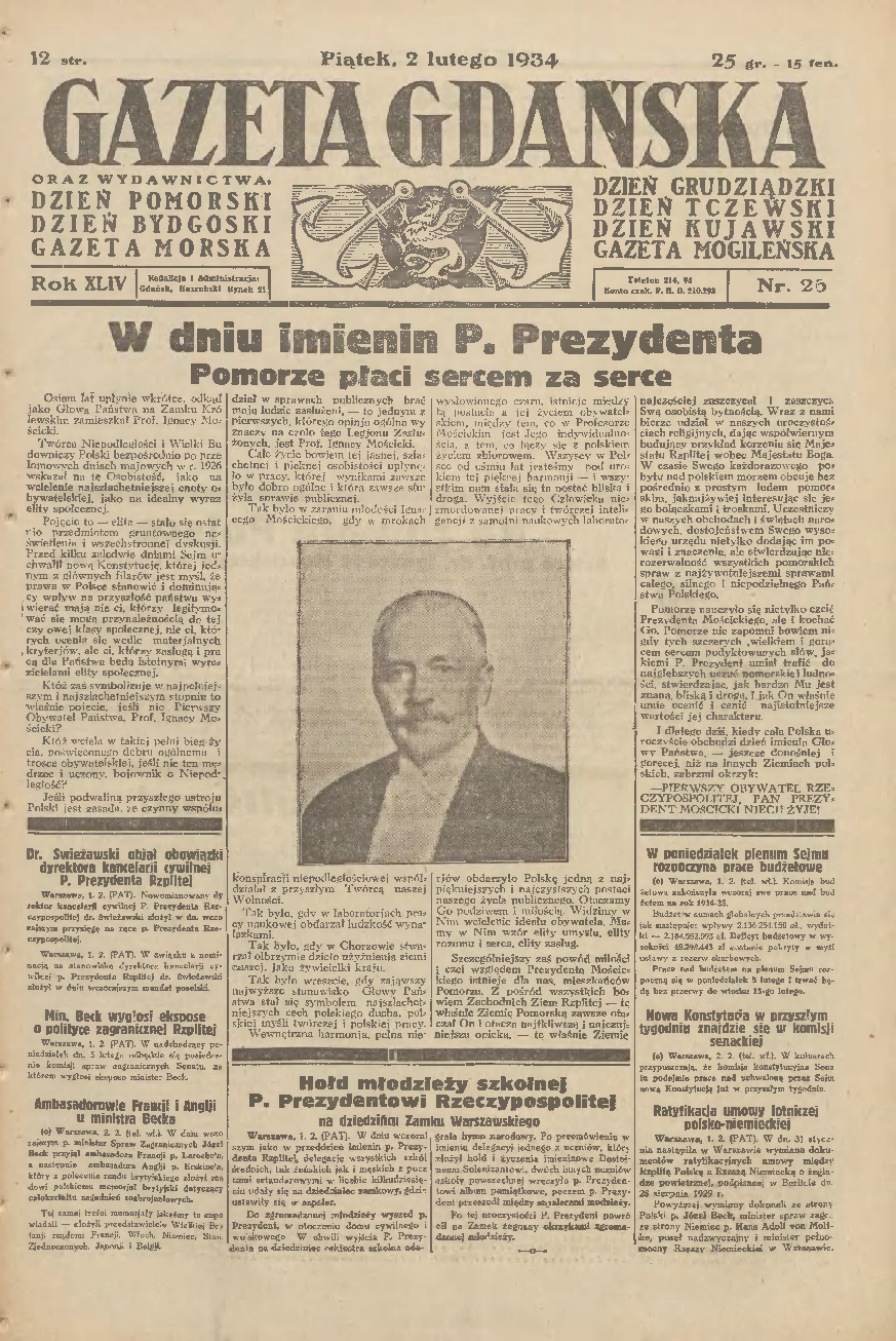 Gazeta Gdańska 1934-26